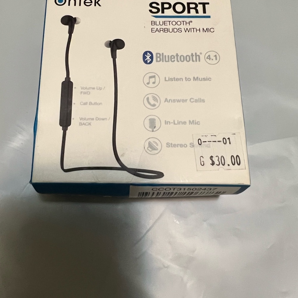 COPY - Ontek Sport Bluetooth Earbuds with MIC